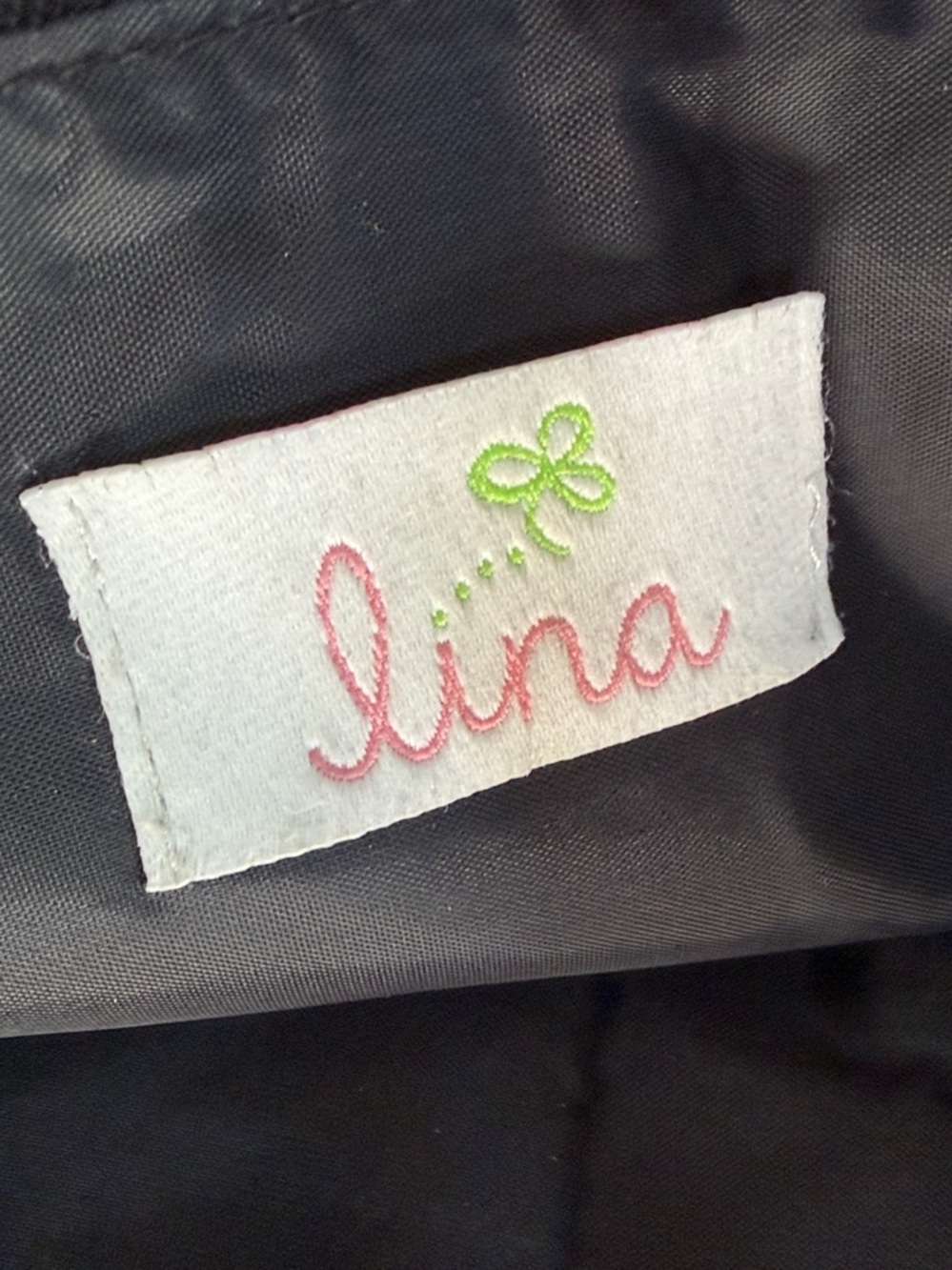 Lina Black Crocheted All Season Shoulder Bag Never Carried - Picture 6 of 6